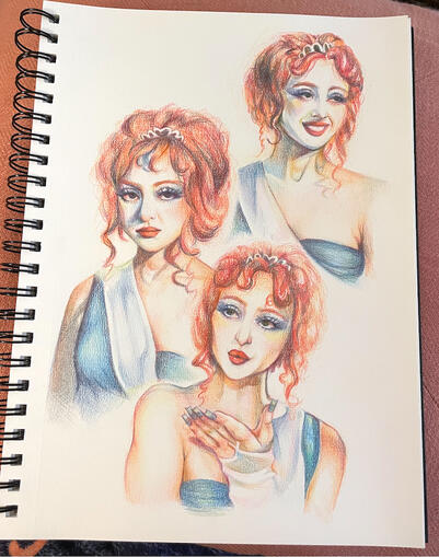 Chappell Roan | 2024 | Colored Pencil