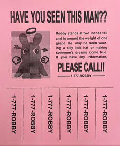 1-777-ROBBY | 2023 | Lithograph