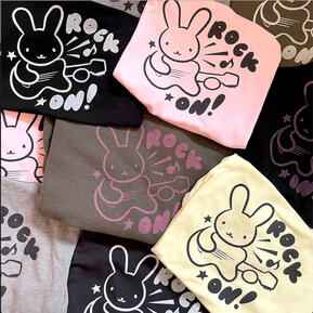 "Rock On Bunny" Shirts | 2025 | Screen Print