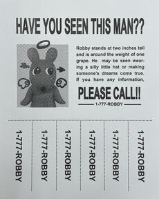 1-777-ROBBY | 2023 | Lithograph